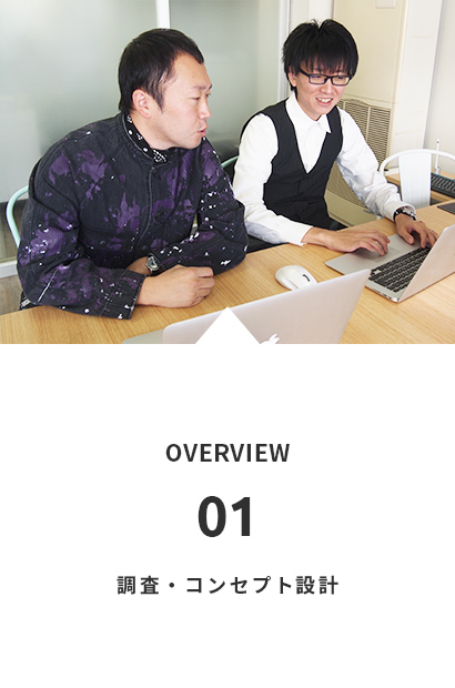 調査・コンセプト設計